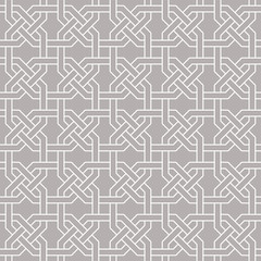 Traditional Arabic seamless ornament. Geometric pattern seamless for your design.  Desktop wallpaper, interior decoration, graphic design. Background. Vector