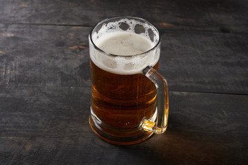 mug of beer on the table