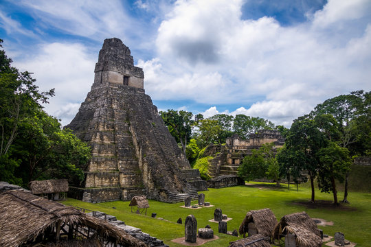 Temple I (Gran Jaguar) at Tikal National Park - Guatemala