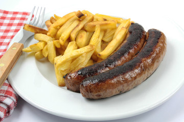 saucisses et frites 26092016