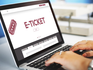 E-Ticket Ticket Booking Reservation Travel Concept