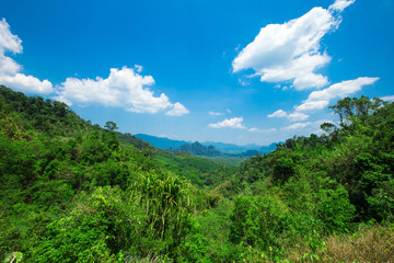 Mountains and  Thailand