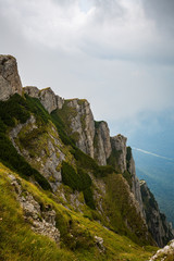 Panorama of Romanian Carpathians