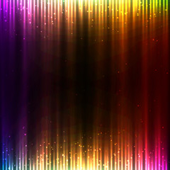 Colorful shining bright equalizer vector abstract background