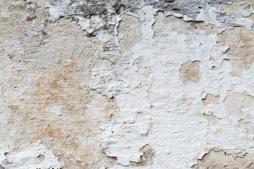 Old painted wall damage surface