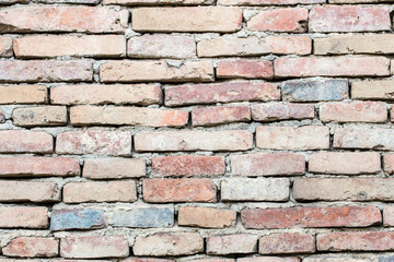 Moldy brick wall background