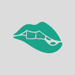 Sexy lips icon