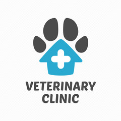 Logo veterinary clinic.