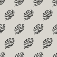 seamless leaf pattern