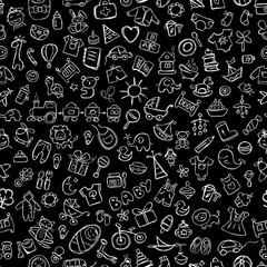 Baby seamless pattern for your design