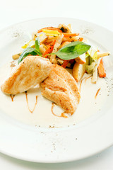 chicken with vegetables