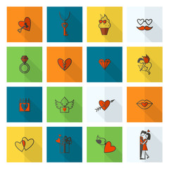 Happy Valentines Day Icons