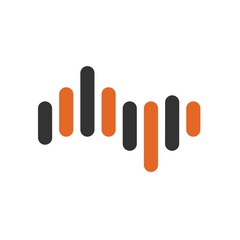 Sound wave logo design