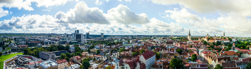 Fototapeta na wymiar Panorama von Tallinn