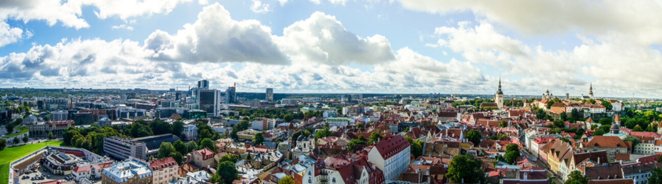 Panorama Von Tallinn