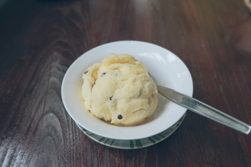 passion fruit ice cream homemade