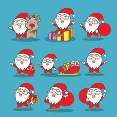 happy Santa Claus
