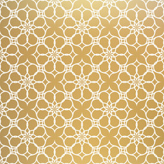 Abstract pattern illustration in arabian style. Vector illustration