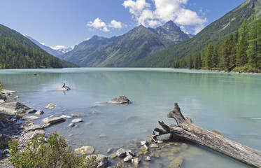 Kucherla lake. Altai Mountains, Russia.
