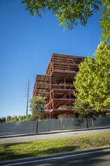 Abandoned offices construction in Sant Cugat del Valles Barcelon