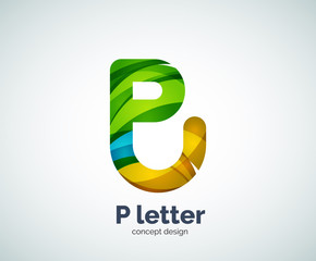 Letter P logo