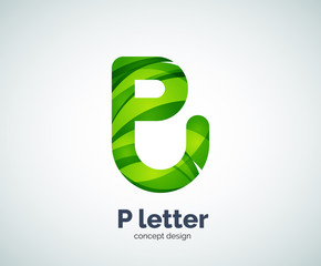 Letter P logo