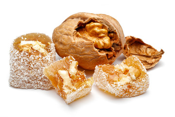 Walnuts Turkish delight