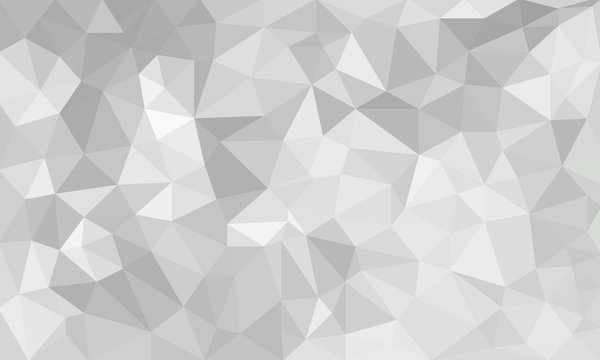 abstract Gray background, low poly textured triangle shapes in r