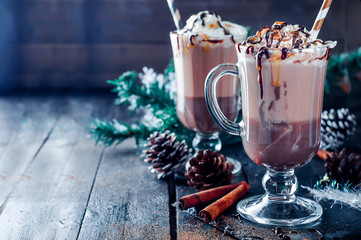 Homemade hot cocoa