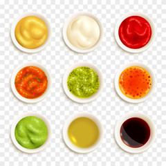 Set Of Sauce Icons