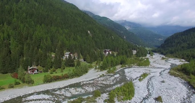Valle di Chiareggio - Pian del lupo - Sorvolo aereo