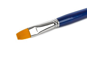 Blue paintbrush