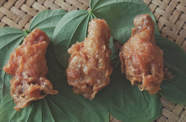 fried chicken for background