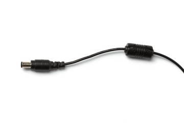 AC adapter isolated on white