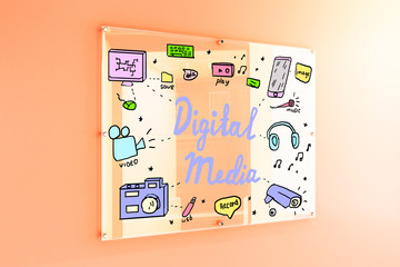 Digital media sketch
