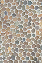 pattern of decorative slate stone wall surface