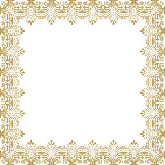 Floral Vector Fine Frame