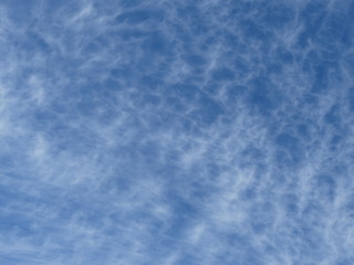 Wellen Wolken (Blau)