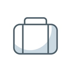 briefcase portfolio isolated icon vector illustration design