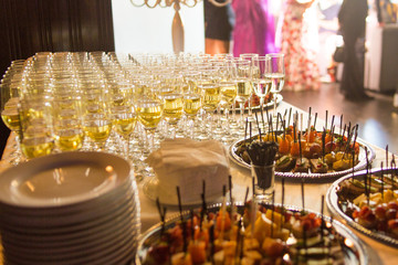 wine catering for guests