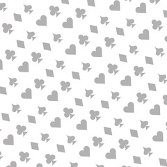 poker cards game casino vector illustration design