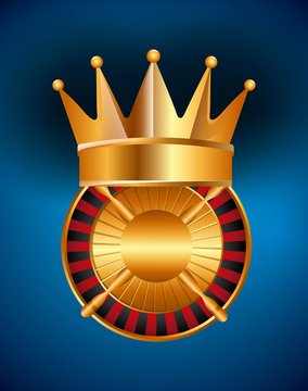 roulete casino game icon vector illustration design