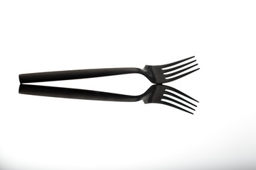 Gabel mit Spiegelung