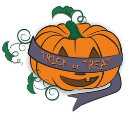 Pumpkin on Helloween