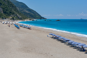 Fototapeta na wymiar Katisma Beach, Lefkada, Ionian Islands, Greece