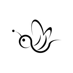 Bee logo design