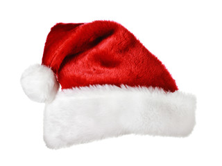 Santa hat isolated on white