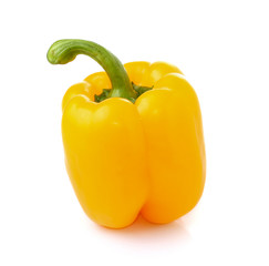 pepper on white background