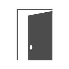 Door vector logo design