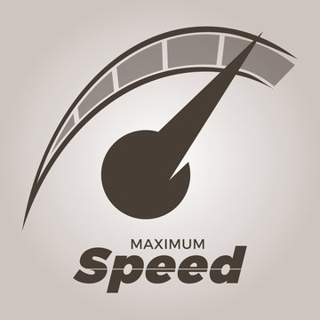 Tachometer - maximale Geschwindigkeit